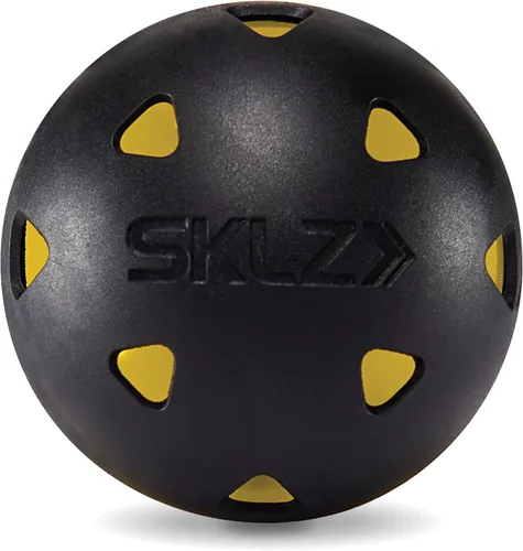Miniatura 2 de SKLZ Pelotas de golf de impacto para práctica de vuelo limitado, paquete de 12, color amarillo