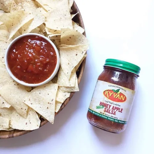 Miniatura 7 de KYVAN Salsa de manzana y miel suave - Paquete de 3