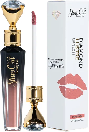 Miniatura 9 de StansOut Beauty Diamond Lustre Fancy Bare - Brillo de labios hidratante Bonitos colores suaves hidratantes nude Tonos para naturalmente