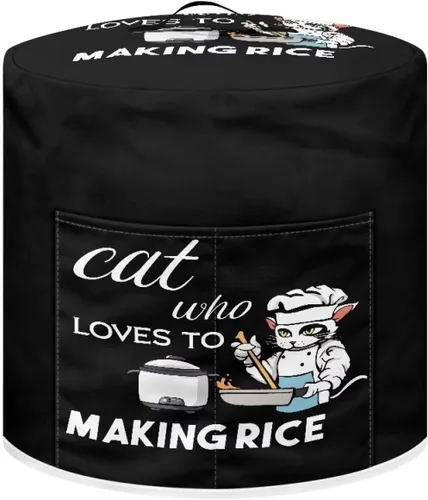 Miniatura 17 de DISNIMO Angry - Funda para freidora de aire para arrocera, protección contra el polvo, cubierta aislada para electrodomésticos de cocina con asa