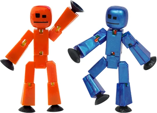 Miniatura 8 de Zing StikBot - Paquete doble – Incluye 2 StikBots – Figuras de acción coleccionables y accesorios, animación Stop Motion, a partir de 4 años