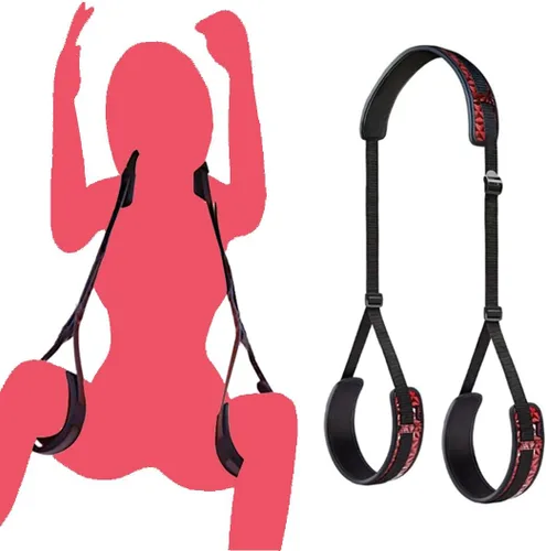 Miniatura 7 de Kit de sujeción para cama para parejas debajo de la cama King, amarres sexuales para adultos y parejas debajo del colchón, puños de muñeca