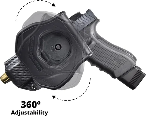Miniatura 4 de OWB - Pala negra de desmontaje rápido - Funda KYDEX - Cintura exterior - Retención Posi-Click - 100% fabricada en EE. UU