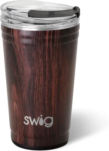 Miniatura 68 de Swig Life - Vaso aislante de 22 onzas, vaso de viaje para café con tapa, taza de café para viaje compatible con portavasos, de acero inoxidable