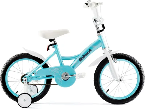 Miniatura 13 de Bicicleta para niños de 14, 16 y 18 pulgadas para niños y niñas de 3 a 9 años, bicicleta infantil con campana y ruedas de entrenamiento, múltiples