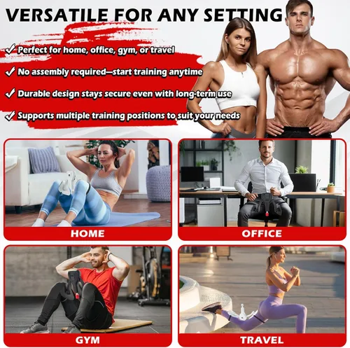Miniatura 6 de 3rd Gen Inner Thigh Leg Exercisers 0-100 lbs Adjustable Resistance with Leg Straps Band Pelvic Floor Kegel Hip Exercise Workout Equipment Pilates