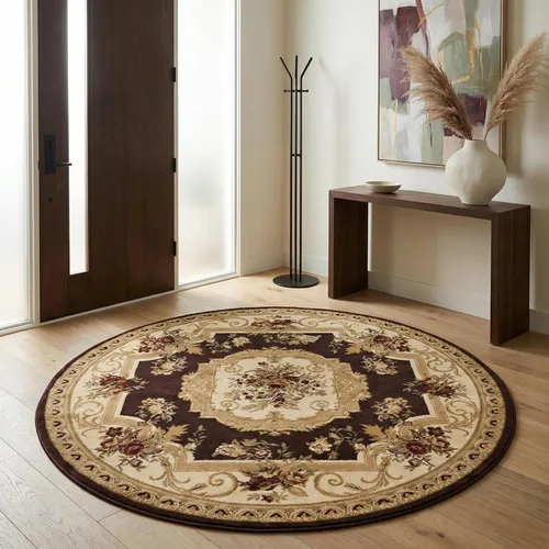 Miniatura 42 de Unique Loom Versailles Collection - Alfombra tradicional clásica con motivo floral, colección Versailles