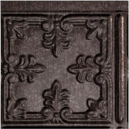 Miniatura 36 de FASÄDE Panel decorativo para salpicaduras de vinilo de estilo tradicional / patrón 10 en bronce antiguo (muestra de 6 x 6 pulgadas)