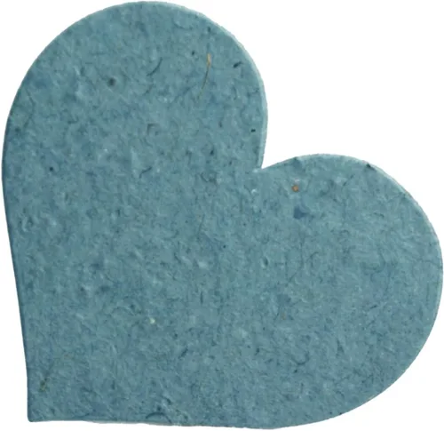 Miniatura 4 de Juego de 100 pétalos de flores reciclados de corazones grandes a granel, 100 formas hechas a mano (blanco #10s)