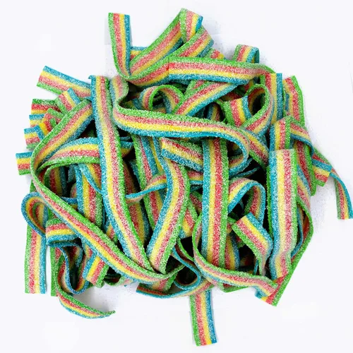 Miniatura 18 de Smarty Stop Tiras de caramelo de goma agria (frambuesa azul, 1 libra)