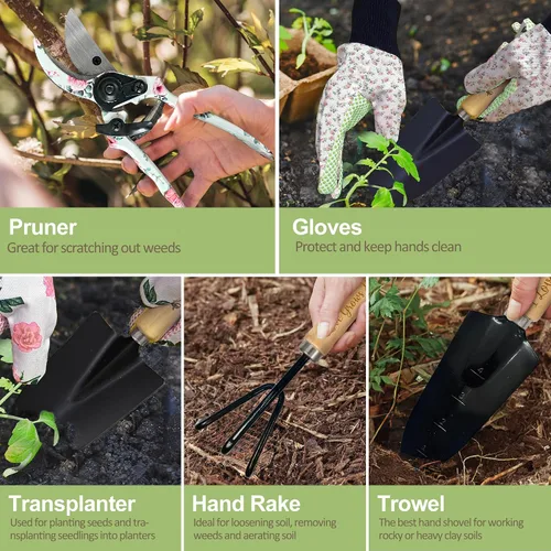 Miniatura 3 de Regalos para el día de la madre Gigi, kit de jardinería Gigi regalos de nietos, herramientas de jardinería floral y herramientas de jardín