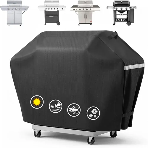 Miniatura 20 de Cubierta de parrilla Utheer para ahumador vertical de gas Pit Boss 3-Serie, cubierta impermeable anti-UV de 600D de longitud completa y resistente