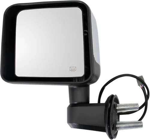 Miniatura 12 de TRQ Espejo plegable con calefacción eléctrica del lado del conductor con indicador de punto ciego pintura a juego negro liso compatible con Kia