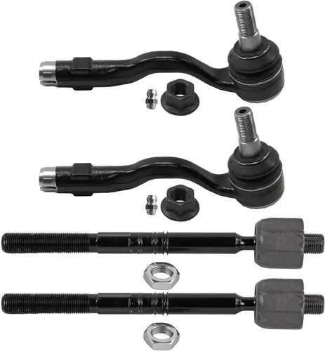 Miniatura 103 de Detroit Axle - 4 barras de acoplamiento delanteras para Kia Forte Koup 14-17, 14-18 Forte Forte5, 4 extremos de barra de acoplamiento exteriores e