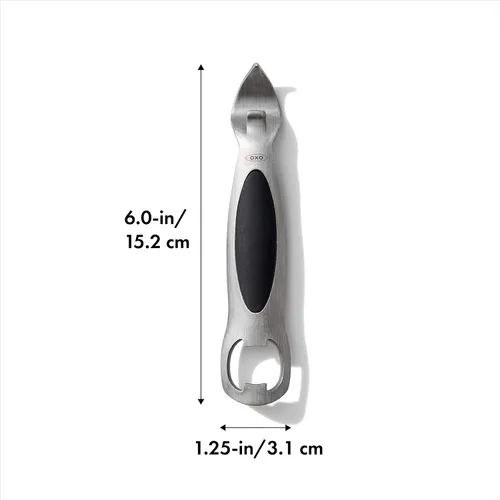 Miniatura 4 de OXO SteeL - Abrelatas y abrelatas de acero inoxidable SteeL