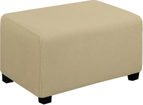 Miniatura 94 de Easy-Going Funda Elástica para Otomana Taburete de Almacenamiento Plegable Protector de Muebles Funda Rectangular Suave con Parte Inferior Elástica