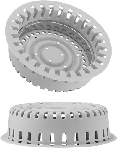 Miniatura 8 de Atrapasador de pelo de drenaje de bañera, protector mejorado con silicona y metal inoxidable diseñado para emergentes y regulares, eficaz sin