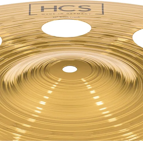 Miniatura 6 de Meinl 16” / 40,6 cm Trash Crash Cymbal con agujeros – Acabado tradicional HCS de latón para set de platillos, fabricado en Alemania, GARANTÍA DE 2
