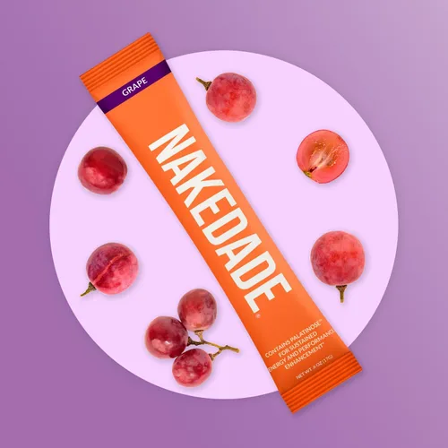 Miniatura 4 de Naked ade Grape - Polvo de bebida deportiva que mejora el rendimiento, polvo de electrolitos, sin OMG ni edulcorantes artificiales, sin gluten, sin