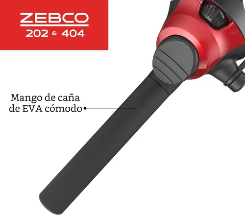 Miniatura 7 de Zebco 202 y 404 - Carretes Spincast y Combos de caña de pescar (paquete de 2), caña de pescar de 2 piezas de 5 pies y 6 pulgadas, tamaño 30 y 40