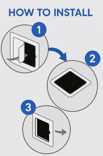 Miniatura 4 de Paquete de 4 filtros de aire de repuesto para refrigerador compatibles con Pureair Ultra 2 Frigidaire, Pure Air Ultra 2, Pureair Ultra ii