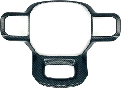 Miniatura 7 de Keptrim Funda cromada para volante F-150 ABS con moldura para Ford F150 2015-2020, para F250 F350 2017-2022, para Ford Expedition 2018-2021 ABS