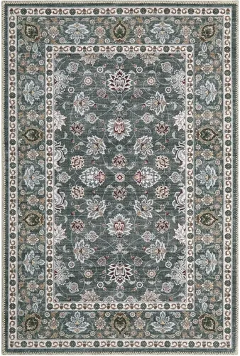 Miniatura 25 de COZYLOOM Alfombra vintage de 2 x 6 pies, estilo oriental con estampado floral, envejecida, estética, bohemia, de felpilla, para entrada, pasillo