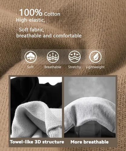 Miniatura 2 de GFQLONG Paquete de 3 pantalones cortos deportivos de algodón para niños pequeños, pantalones cortos de verano para niños pequeños