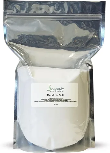 Miniatura 5 de Soapeauty Sal Dendrítica Sal de baño y cuerpo de grano fino premium para exfoliantes, exfoliantes y baños de leche Alta absorción para aceites