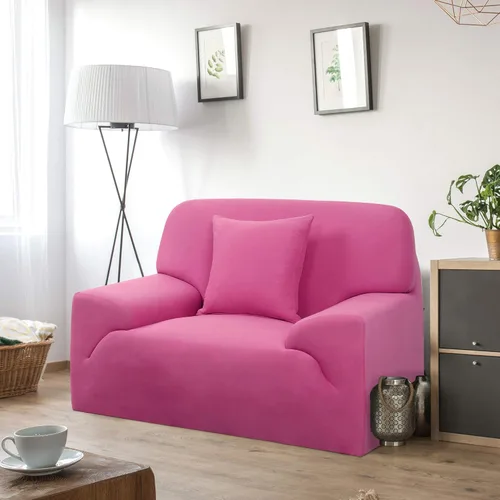 Miniatura 3 de uxcell Funda elástica para sofá, funda clásica sólida para sofás, sofá biplaza o sillón, muebles universales de poliéster elástico con una funda