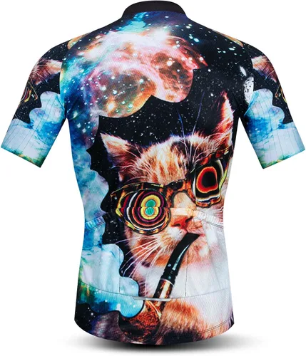 Miniatura 2 de Weimostar - Camiseta de ciclismo de manga corta para hombre