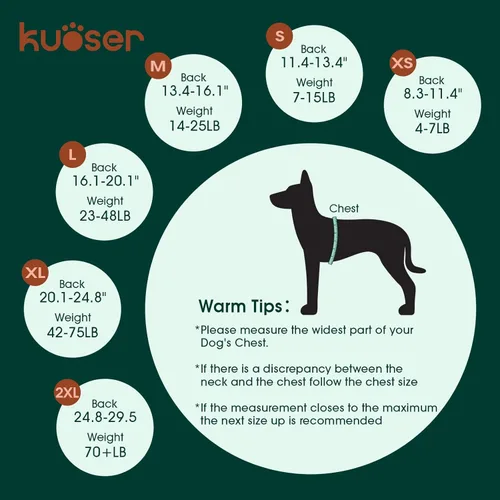 Miniatura 3 de Kuoser Traje de recuperación para perros, traje suave de esterilización para perros para recuperación de cirugía femenina, traje de recuperación