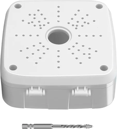Miniatura 10 de Soporte universal para cámara de seguridad, soporte de caja de conexiones abatible, base de cámara IP de plástico impermeable, soporte de cable