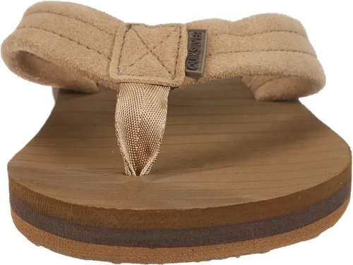 Miniatura 2 de Quiksilver Men's Carver Suede 3 Point Flip Flop Athletic Sandal