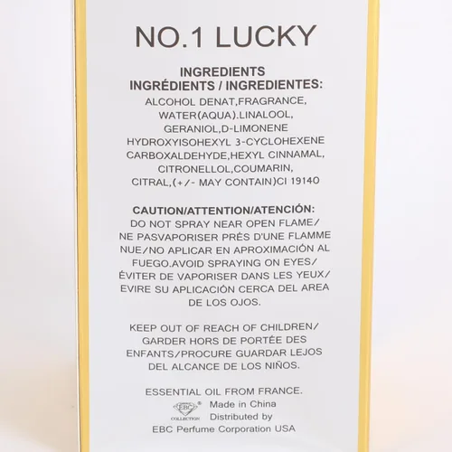 Miniatura 6 de Lucky 1 Spray Colonia - Eau De Toilette para Hombre - 3.4 fl.oz