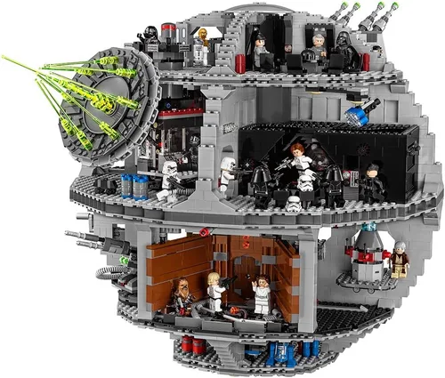 Miniatura 3 de Set de construcción LEGO Star Wars Death Star 75159 Estación Espacial con minifiguras de Star Wars para niños y adultos (4016 piezas)