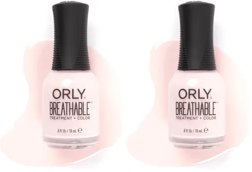 Miniatura 25 de Orly Esmalte de uñas transpirable, tratamiento y color - 20990 Flower Power para mujeres, 0.6 oz