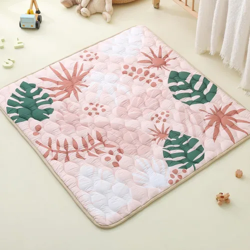Miniatura 15 de Viviland Alfombrillas para bebé, 50 x 50 pulgadas, tapete acolchado grueso para bebés y niños pequeños, antideslizante y lavable a máquina, números
