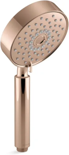 Miniatura 15 de KOHLER 22166-2MB Purist - Ducha de mano con cuatro funciones, cabezal de ducha de mano con 3 ajustes de pulverización, 2.5 GPM, latón moderno Latón