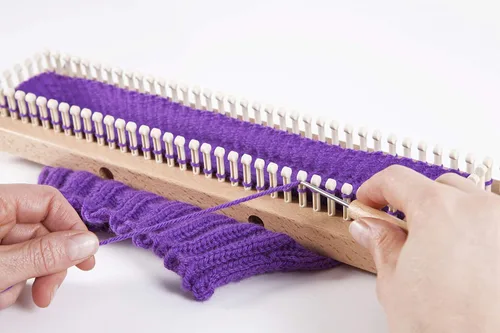 Miniatura 6 de Authentic Knitting Board Telar All-n-One, 18 pulgadas