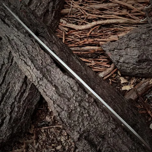 Miniatura 4 de PAL 2000 KNIVES Hecho a mano de acero de Damasco Construye su propio kit de cuchillo con pasadores de hoja en blanco Material de mango diferente