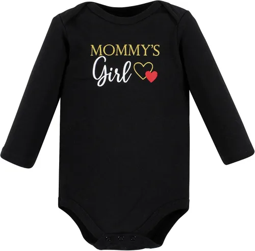 Miniatura 5 de Hudson Baby Body unisex de algodón de manga larga, para bebé