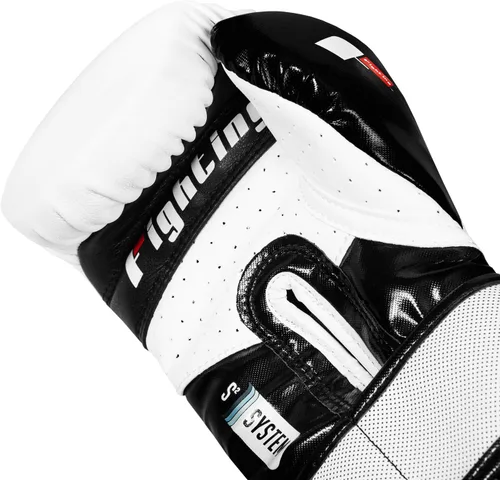 Miniatura 3 de Fighting Sports Guantes de entrenamiento S2 Gel Power, blanco/negro, 18 onzas