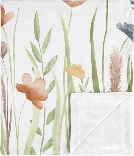 Miniatura 11 de Sweet Jojo Designs Manta envolvente de seguridad para recién nacido o niño pequeño, con diseño de cactus y flores, estilo bohemio, con estampado