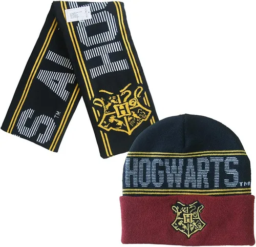 Miniatura 2 de Harry Potter Hogwarts - Gorro de punto y bufanda multicolor, Multi colorido