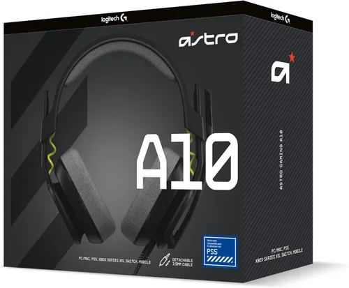 Miniatura 10 de Logitech G Astro A10 Gen 2 Cross-Platform Wired Gaming Headset for PlayStation 5/4, Xbox S X, Nintendo Switch, PC: 3.5mm Headphone Jack, 32mm
