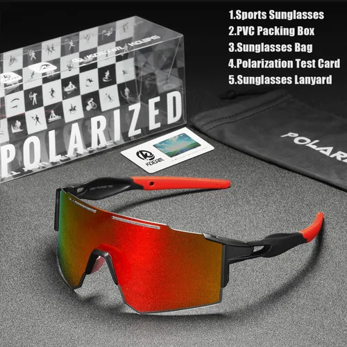 Miniatura 6 de Gafas de sol deportivas polarizadas para hombres y mujeres, gafas de sol para correr, jóvenes, ciclismo, béisbol, protección UV400 C7