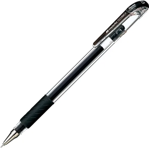 Pentel Arts Hybrid Technica - Bolígrafo de 0.012 in, punta ultrafina, tinta negra, paquete de 1 unidad (KN103BPA)