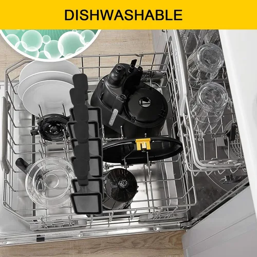 Miniatura 6 de HONNE Mini parrilla con revestimiento antiadherente, accesorios para derretir queso, repuesto de raclettes/platos adicionales de raclette