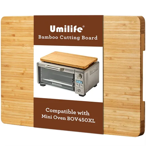 Tabla de cortar compatible con el mini horno tostador inteligente Breville BOV450XL, accesorios para horno de sobremesa, con pies de silicona